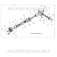 ANTRIEB, FRONT GETRIEBEGEHÄUSE INTERNALS