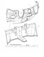 INSTRUMENTENTAFEL, LOWER, STEREO AND HEATER, LH