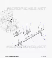 MOTOR, MOUNTING & LONG BLOCK