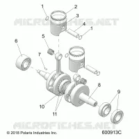 ENGINE, PISTON & CRANKSHAFT