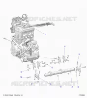 MOTOR, MOUNTING & LONG BLOCK