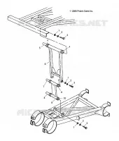 SUSPENSION, HINTER SPREIZE STABILISATOR