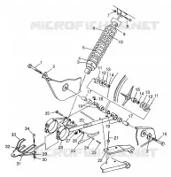Schwingarm   SCHOCK XPLORER 300 W97CC28C (4939813981C003)