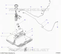 KRAFTSTOFFSYSTEM, FUEL TANK ASM.