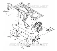 ABGASSYSTEM 4x4 300 W958130 (4930183018A011)