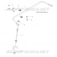 SUSPENSION, REAR STABILISATORSTANGE