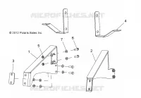 RAHMEN, OPTIONS, BUMPER, BRACKET, REAR