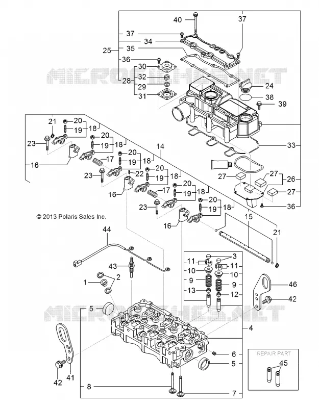 ZYLINDER HEAD AND BONNET