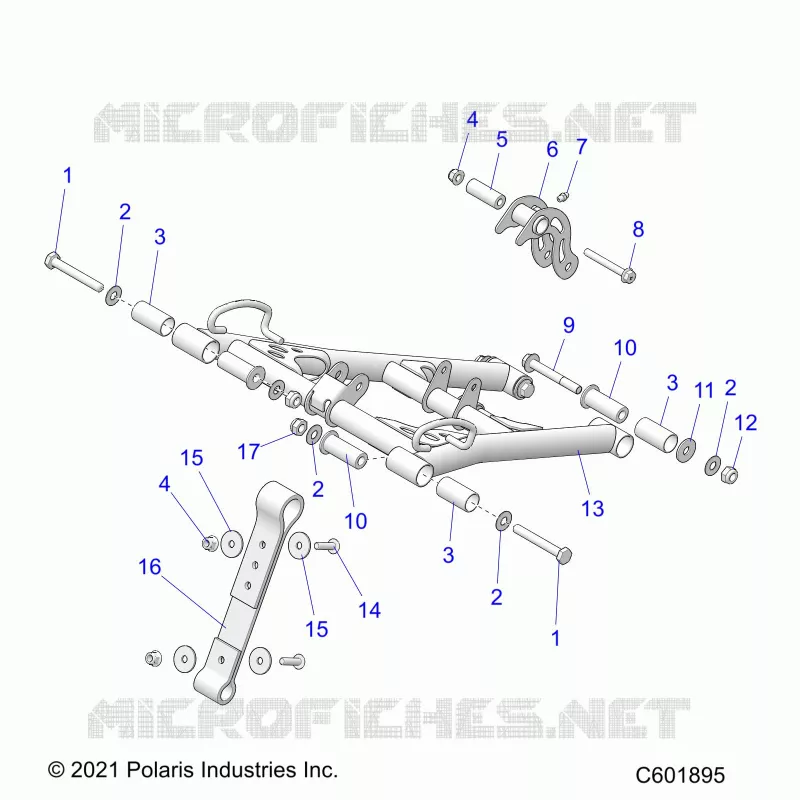 SUSPENSION, FRONT DREHMOMENTARM