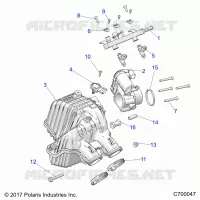 ENGINE, LUFTEINLASS MANIFOLD