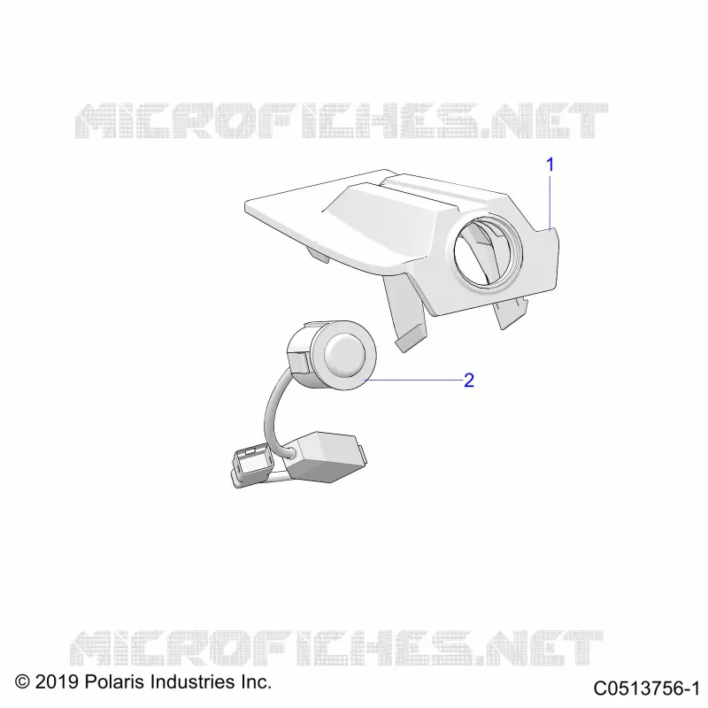 ELEKTRIC, BACKUP CAMERA T24AAFHD/GD (C0513756-1)