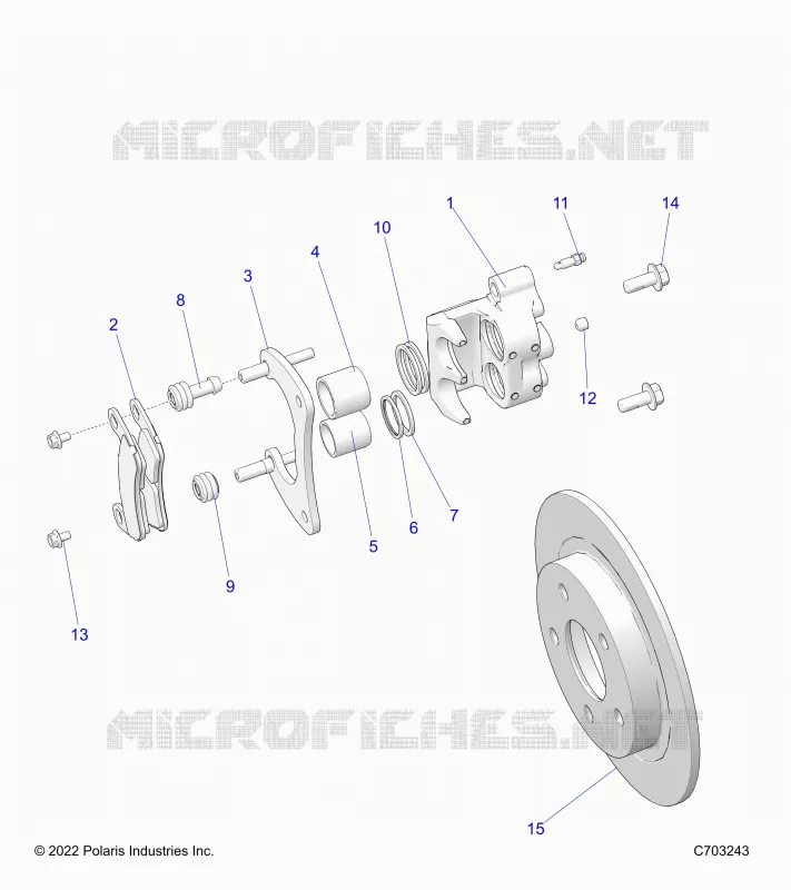 BRAKES, BREMSZANGE HINTEN
