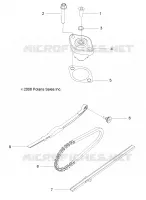 ENGINE, TENSIONER, CAM KETTEN