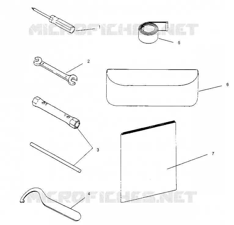 TOOL KIT LITE GT 0953133 AND  EUROPEAN LITE GT E953133 (4928922892C001)