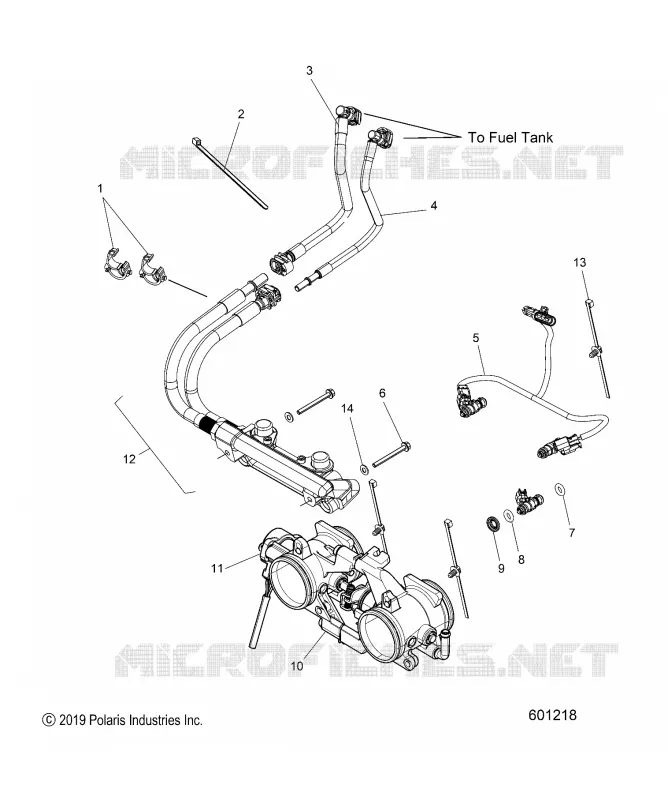 KRAFTSTOFFSYSTEM, RAIL, LINES AND THROTTLE BODY