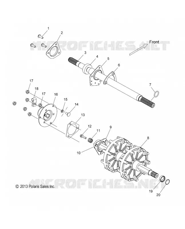 ANTRIEB, JACKSHAFT AND ANTRIEBSWELLE