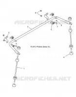 SUSPENSION, HINTER SPREIZE STABILISATOR
