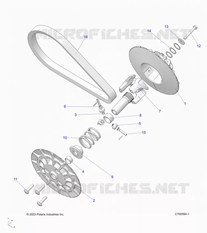 ANTRIEB, SECONDARY CLUTCH