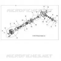 ANTRIEB, FRONT GEARCASE INTERNALS
