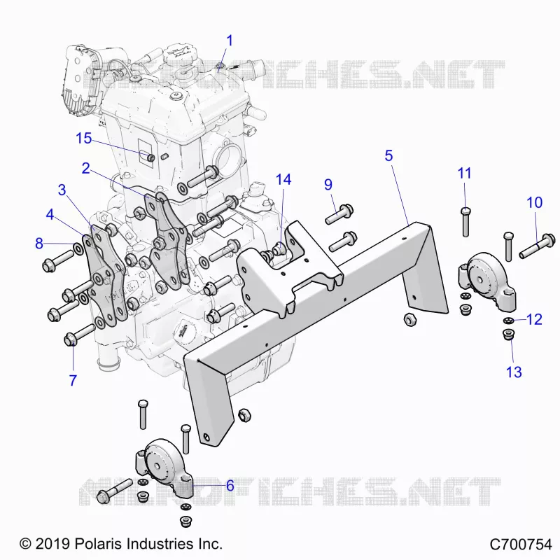 ENGINE, MOTORAUFHÃ„NGUNG
