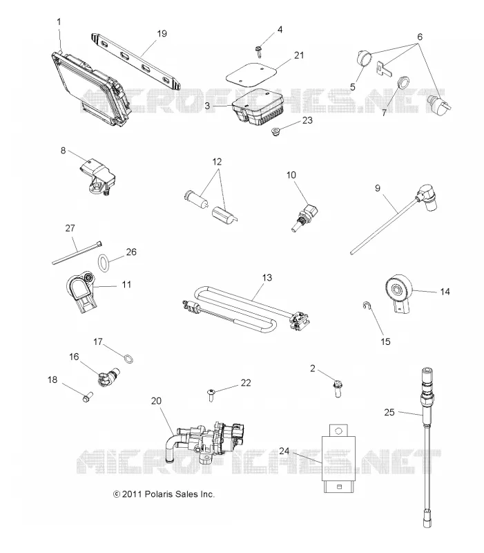 SWITCHES, SENSOREN, ECU and CONTROL MODULES