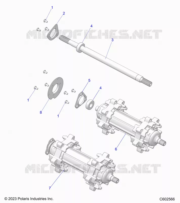 DRIVE TRAIN, JACKSHAFT AND ANTRIEBSWELLE