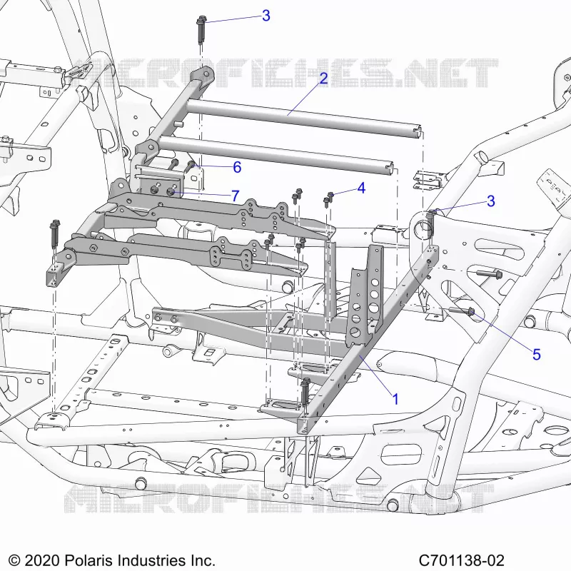 CHASSIS, SEAT AND CENTER KONSOLENEINBAU