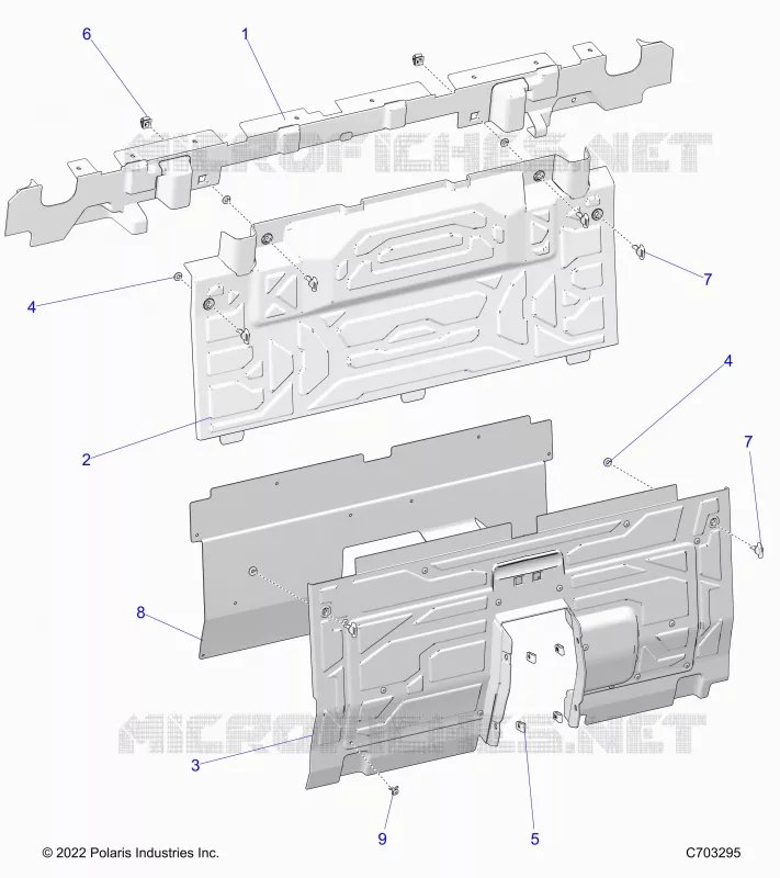 KAROSSERIE HINTEN CLOSEOFF, SIDE PANELS