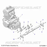 MOTOR, MOUNTING & LONG BLOCK