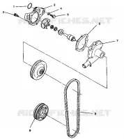 WASSERPUMPE 440 E942760 and 440 SKS E942560 (49273927390034)