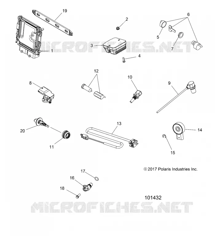 ELEKTRIC, SWITCHES, SENSORS, ECU AND CONTROL MODULES