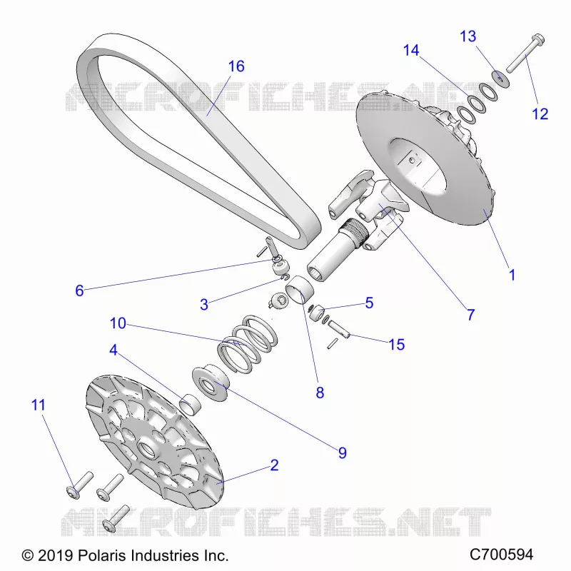 ANTRIEB, SECONDARY CLUTCH