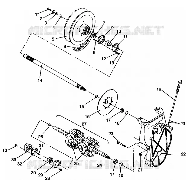 ANTRIEB ASSEMBLY LITE GT E943133 (49273527350016)
