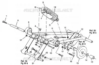FRONT Drehmomentarm XLT RMK 0960956, XLT SKS 0960556 and EUROPEAN XLT SKS E960 (4931813181B014)