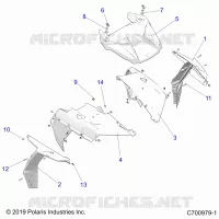 HAUBE AND FRONT BODY WORK, RIDE COMMAND