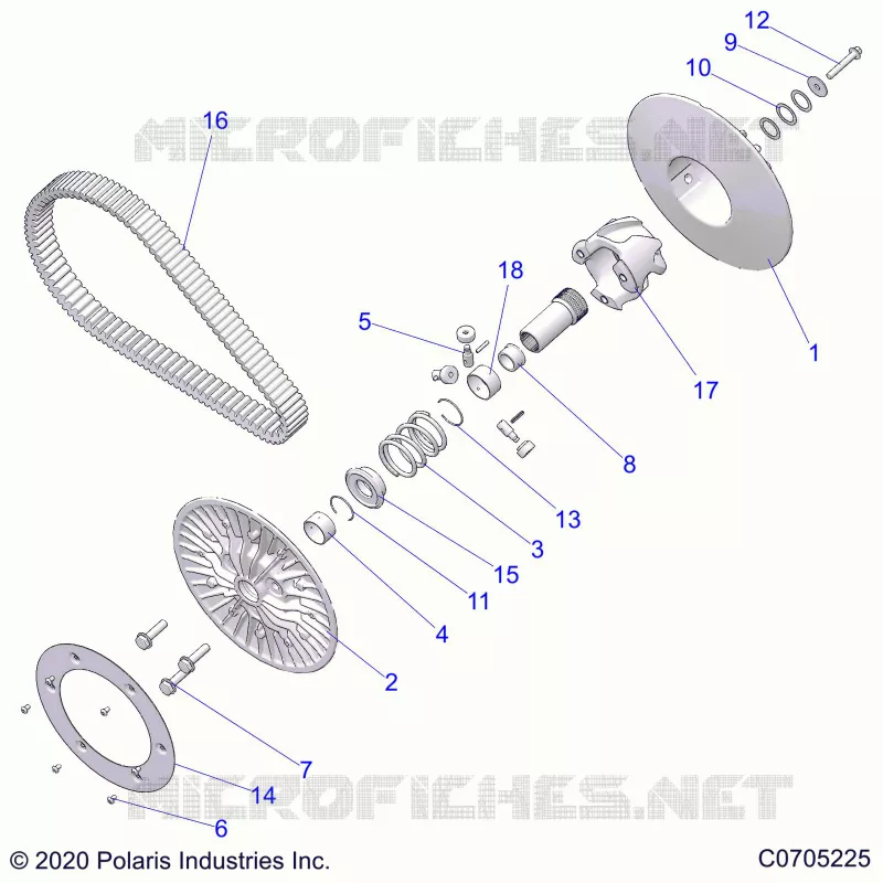 ANTRIEB, SECONDARY CLUTCH