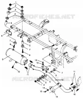 ABGASSYSTEM SPORTSMAN 500 W969244 (4936093609A013)