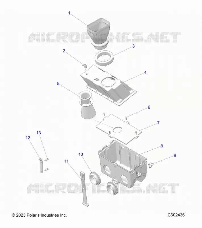 MOTOR, AIR BOX