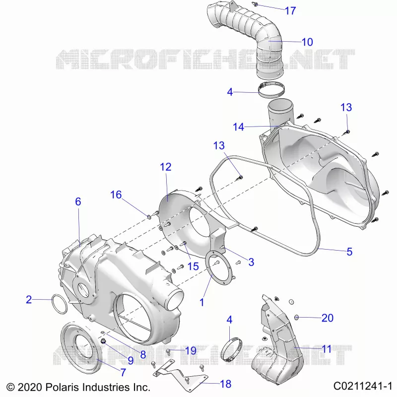 BODY, CLUTCH COVER
