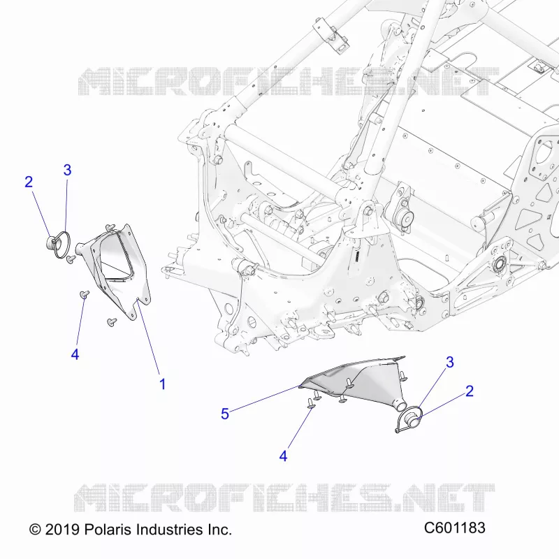 CHASSIS, TIE ROD BOOT ASM.