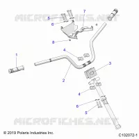 LENKUNG, HANDLEBAR AND CLAMPS