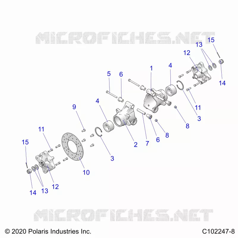 HINTERRADAUFHÃ„NGUNG HUBS, CARRIER AND BRAKE DISC