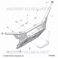 FRONTSTOSSSTANGE -R23TAE99AD/AP/BD/BP (C700063)