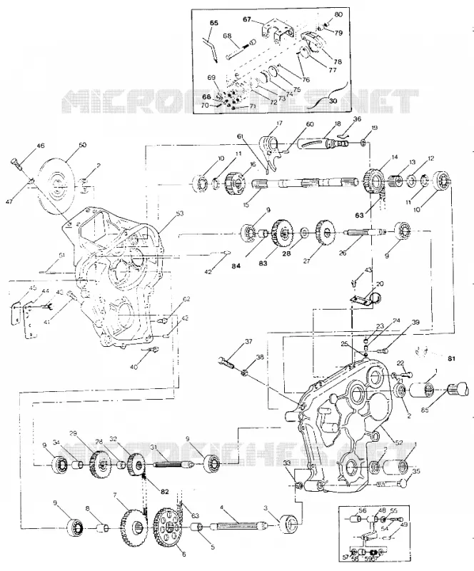 Bremse und Kettenkasten SuperTrak (4919291929011A)