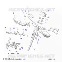 UPPER LENKEN & HANDLEBAR ASM.