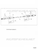 ANTRIEB, REAR DRIVE SHAFT