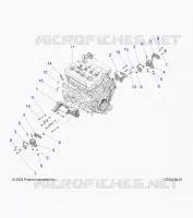 MOTOR, MOUNTING & LONG BLOCK