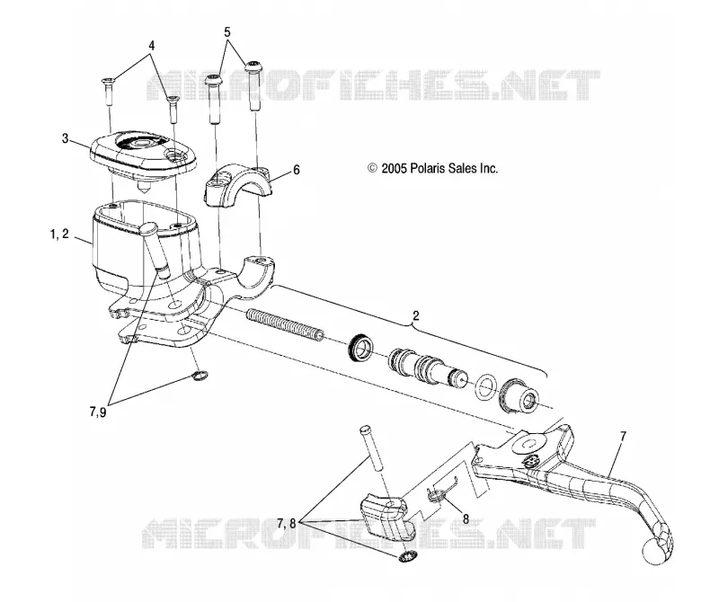 MASTER CYLINDER, LH