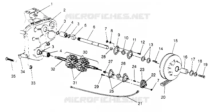 ANTRIEBSWELLE ASSEMBLY WIDETRAK GT 0952061 and  EUROPEAN WIDETRAK GT E952061 (4928962896B011)