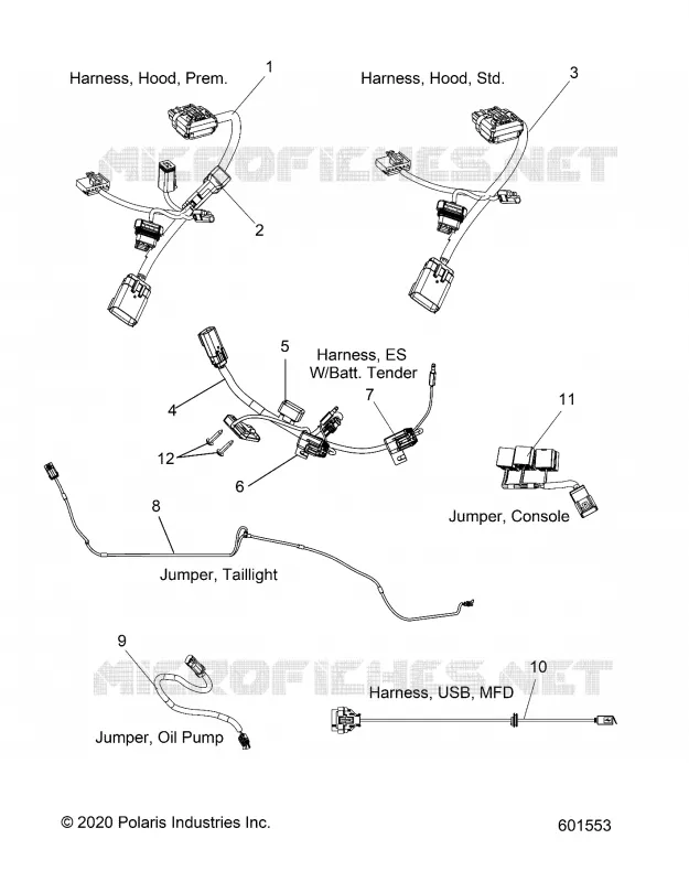 ELEKTRIC, JUMPERS/WIRE HARNESS
